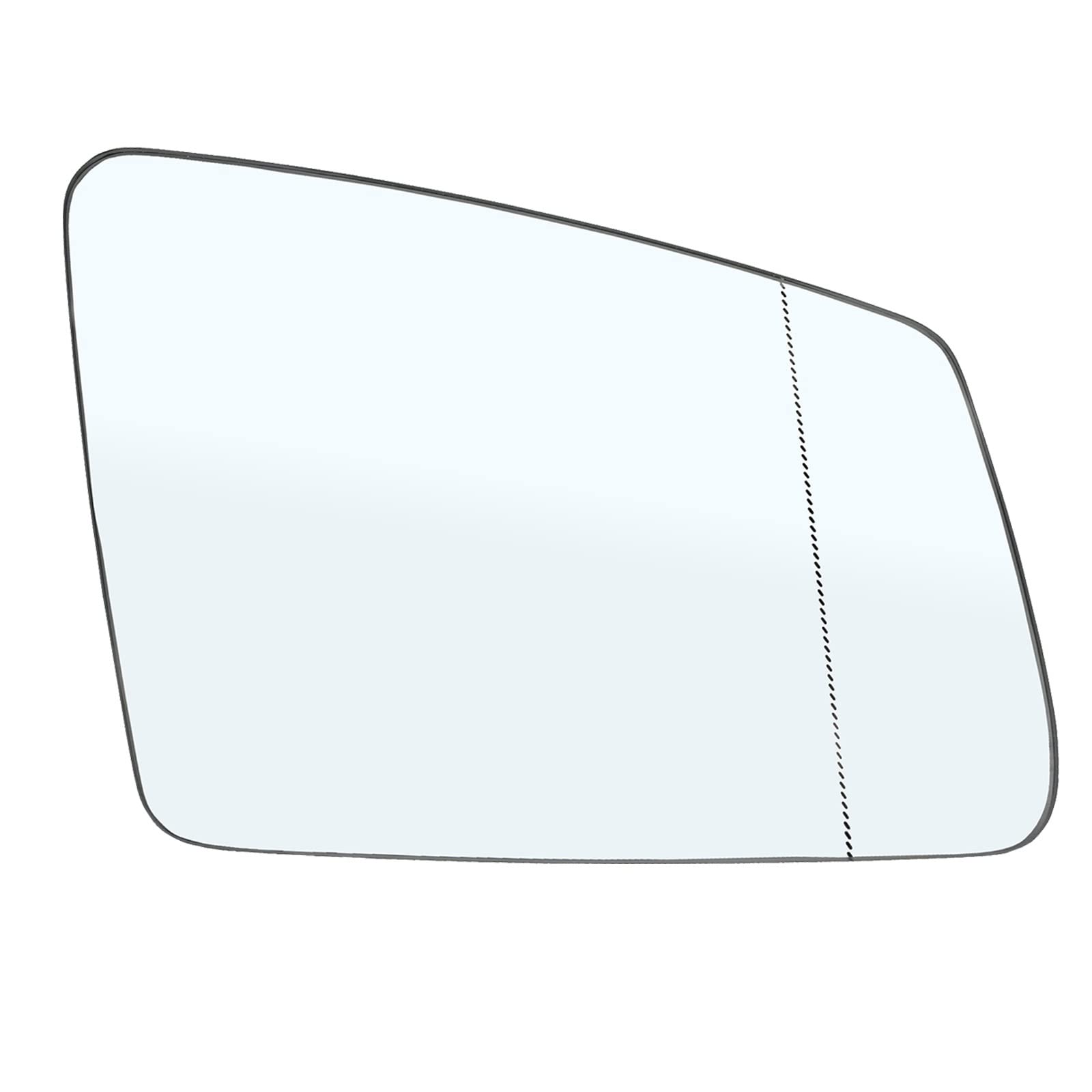 Linker rechter Seitenspiegel beheiztes Glas Rückspiegel Außenspiegel Körperteile for Mercedes Benz W204 W212 W221 2010-2013 C e s Klasse(Right) von Huhpa