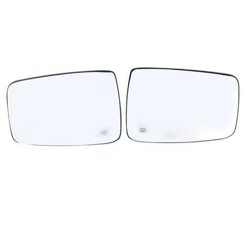 Spiegelglas for Dodge Ram 1500 2009 2010 2011 2012 2013-2019 Ram 2500 2012-2019 Autobeheiztes Flügelrückspiegelglas 68050298AA 68050299AA(Left and Right) von Huhpa