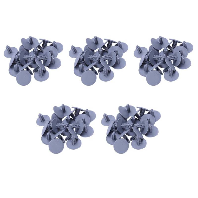 Huhudyy 100 Pieces Grey Plastic Mat Gegen Fahrzeug Splash Model Clips 7mm X 16mm X 24mm von Huhudyy