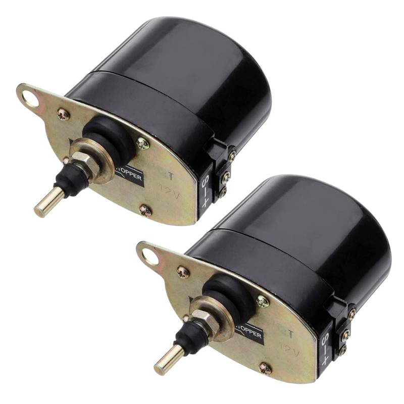 Huhudyy 2X 12V Auto Scheiben Wischer Motor für Willys Tractor 868 7731000001 01287358 0390506510 von Huhudyy