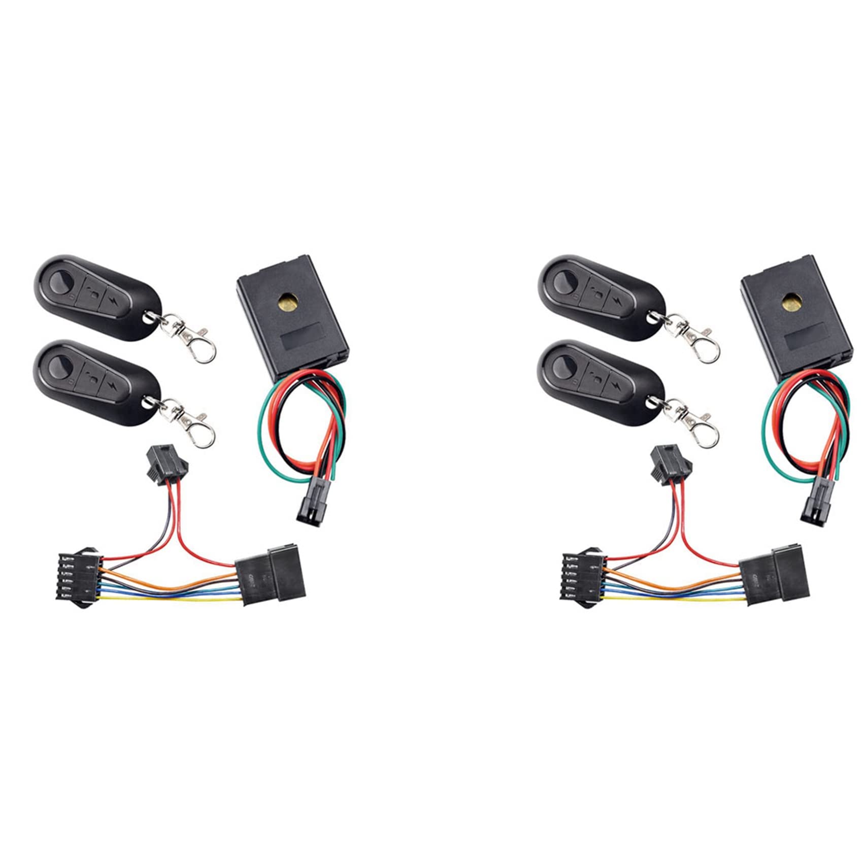 Huhudyy 2X E-Bike Alarm System 36V 48V 60V 72V mit Doppel Schalter für Elektrisches Fahrrad Motorrad Scooter Bürstenloser Kontrolleur von Huhudyy