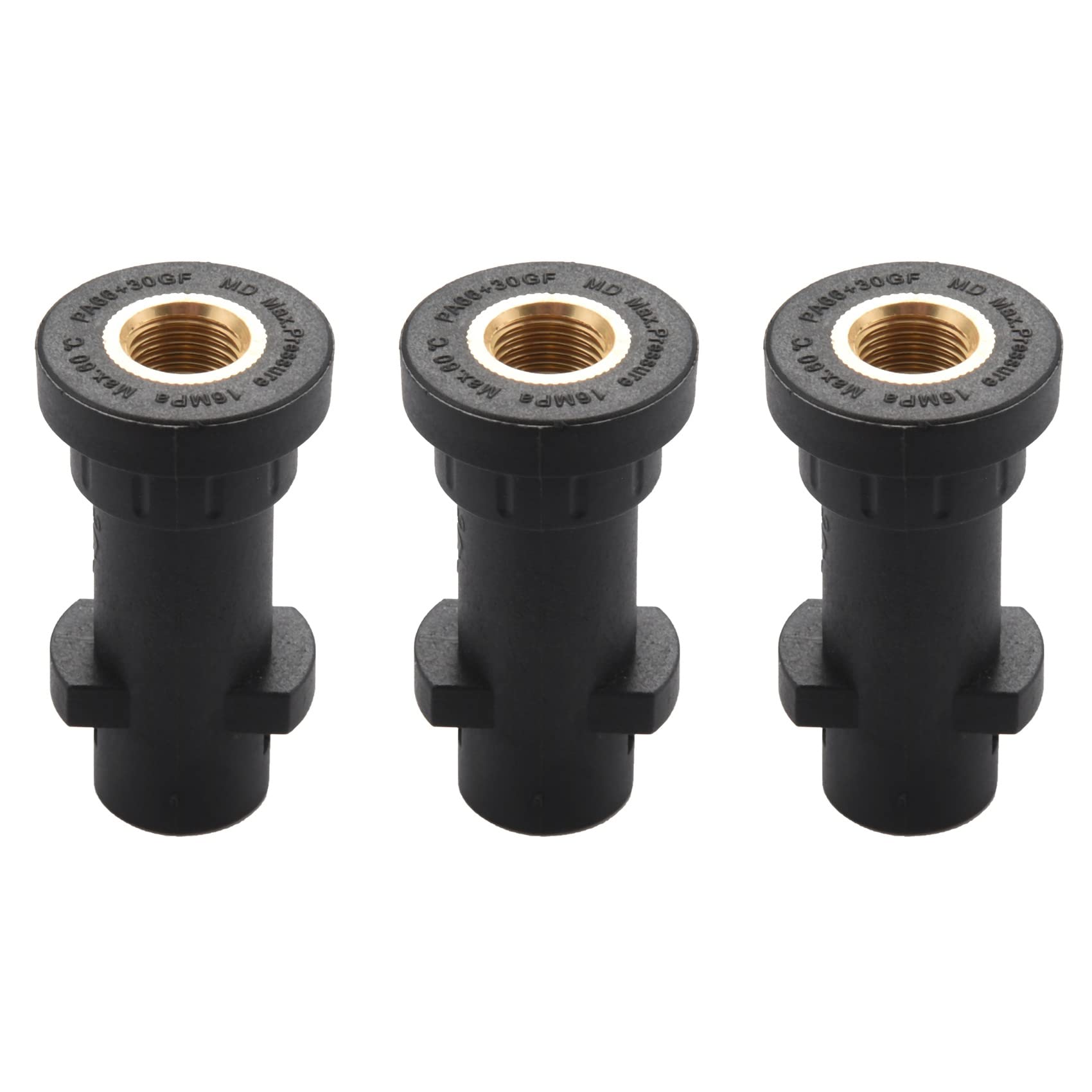 Huhudyy 3X Automotive Hoch Druck Reinigungs Pistole Schaum Düse Schnell Adapter für K K2 K3 K4 K5 K6 K7 von Huhudyy