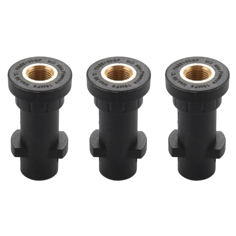 Huhudyy 3X Automotive Hoch Druck Reinigungs Pistole Schaum Düse Schnell Adapter für K K2 K3 K4 K5 K6 K7 von Huhudyy