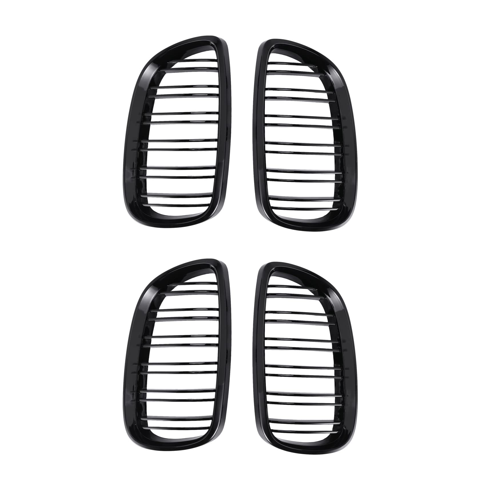 Huhudyy 4Pcs Front StoßStange Niere Flossen Sport Grill für E92 E93 M3 2006-2009 08-13 3Er M3 (E92 / E93) 07-10 von Huhudyy