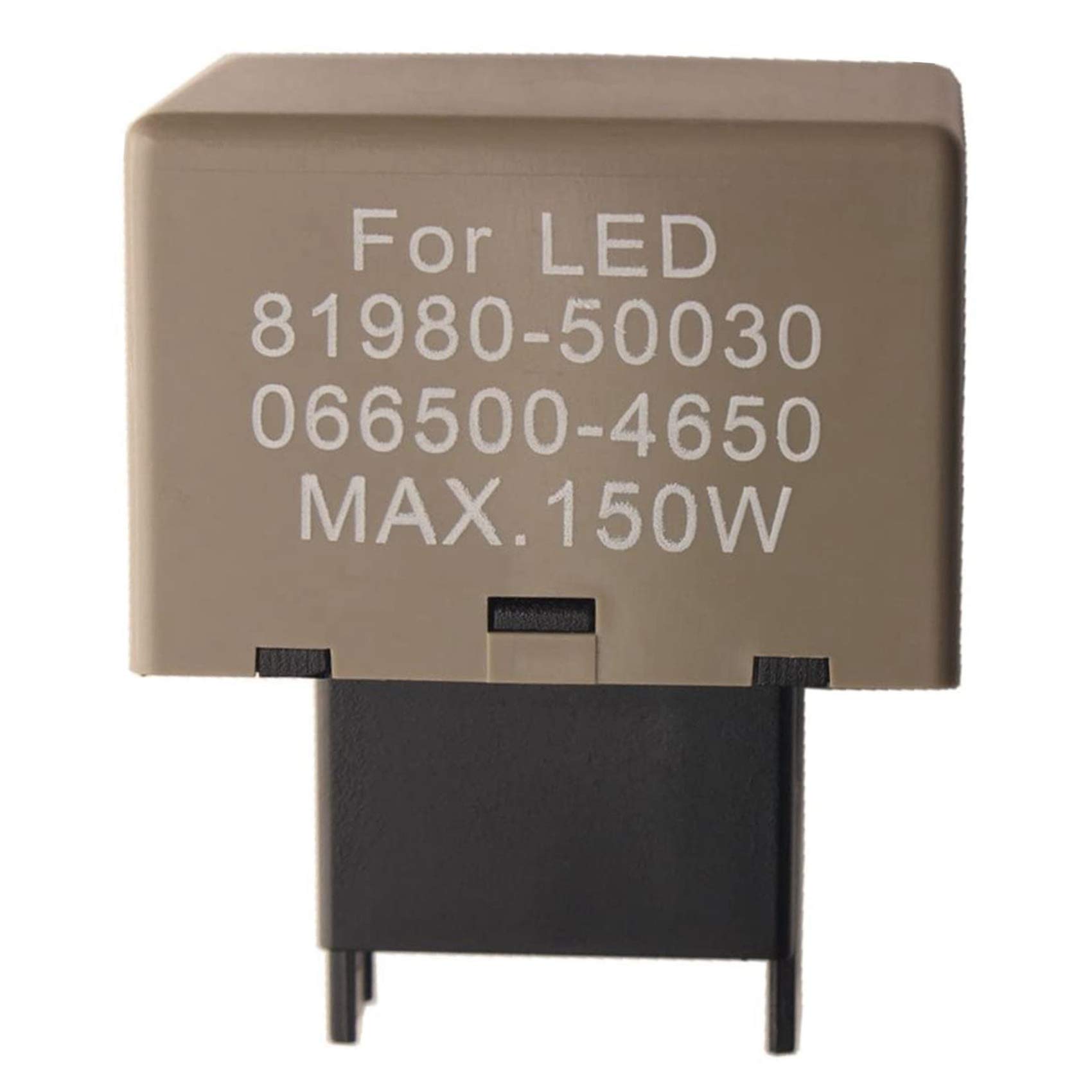 Huhudyy 8-Poliges Elektronisches Blinker Relais für LED Lampe 81980-50030 066500-4650 von Huhudyy