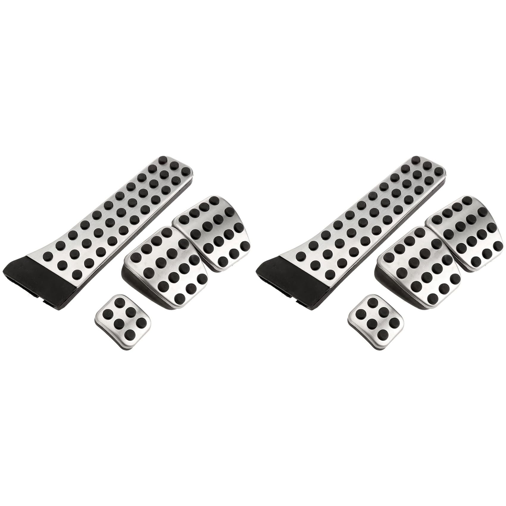 Huhudyy 8 Teiliges Edelstahl Pedal für - W202 W203 W204 W124 W210 W211 W212 W218 X204 R172 R231 C E von Huhudyy