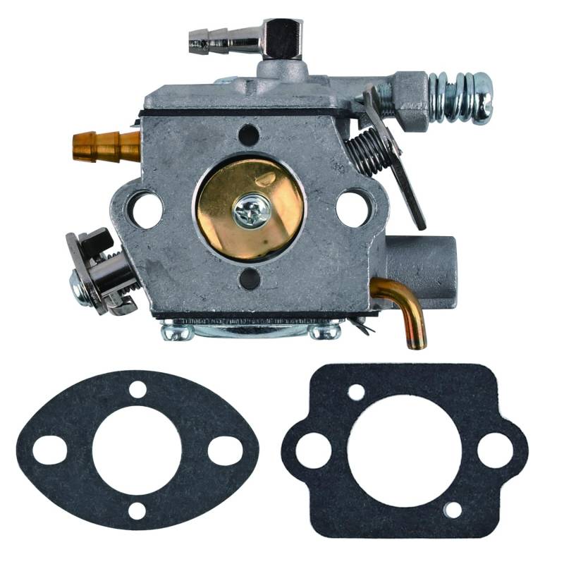 Hujago Vergaser-Baugruppe A021001921 A021001920 für Echo CS400F CS-370 CS-400 CS370 CS400 CS-400F Walbro Carb WT-985 Shindaiwa 402S Kettensäge von Hujago