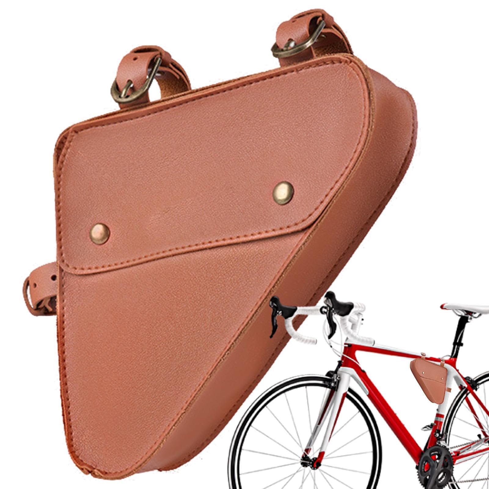 HunicandIU Fahrrad-Dreieckstasche, Fahrrad-Dreieckstasche,wasserdichte Reitrahmentasche - Fahrradzubehörpaket, Fahrradausrüstung, Werkzeugtasche für Radreisen von HunicandIU