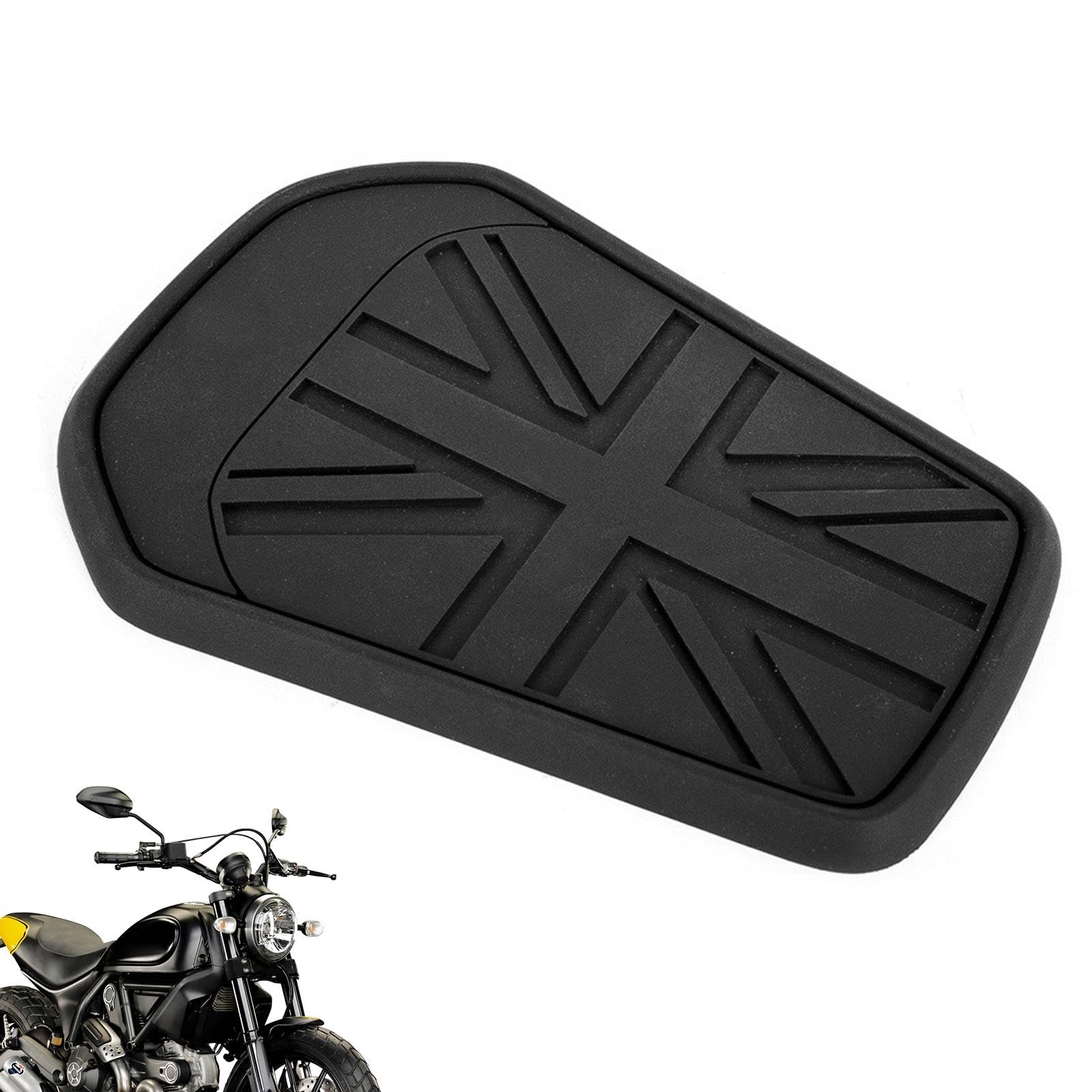 HunicandIU Motorrad-Tank-Knieschützer,Motorrad-Tank-Knieschützer - Motorrad Tankaufkleber Schutzaufkleber | Kniegriffschutzplatten, rutschfeste Pads für Tank von HunicandIU