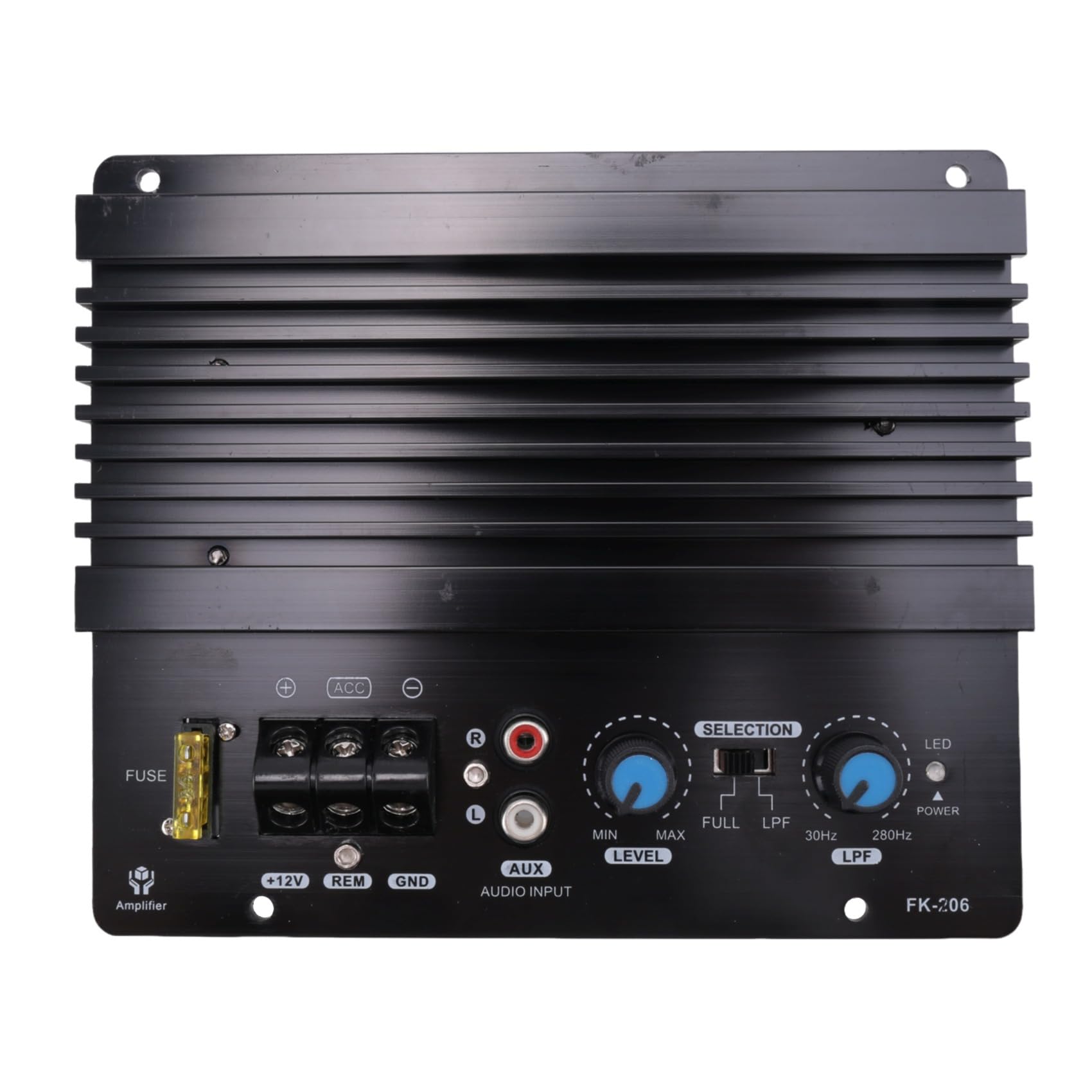 Huudngeje 1000W Auto Audio HochleistungsverstäRker VerstäRkerplatine Leistungsstarke Bass Subwooferplatine 12V von Huudngeje