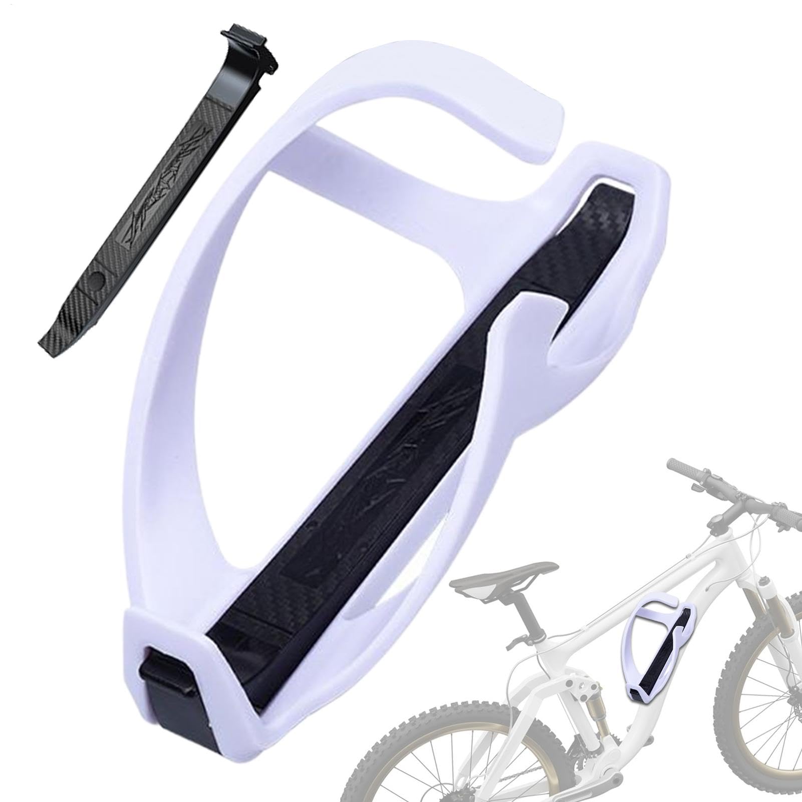 Cycling Cup Holder, Portable Water Bottle Organizer Stand, 5.91x2.95 in Multi Functional, Easy to Install, Riding Cup Holder with Tire for Outdoor Daily Life, Long Distance Rides von Huvqianu