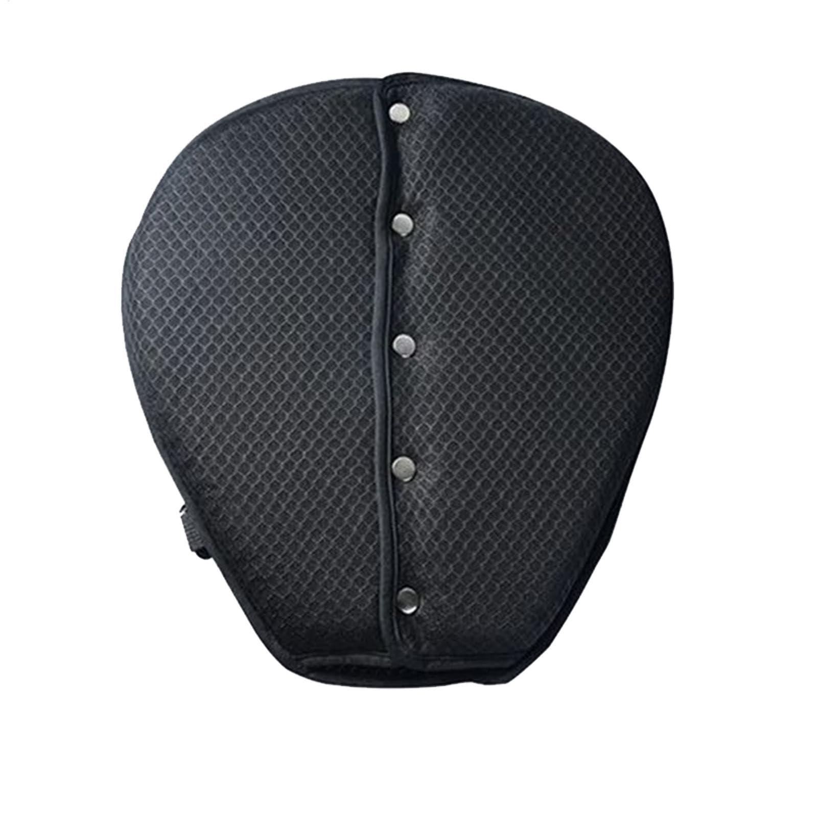 Huvqianu Soft Motorcycle Seat Cover, Gel Cushion Pad, Weatherproof Shock Absorber, Non-Slip Design with Buckle, Black, Comfort for Long Rides, Ideal for Adventure & Travel von Huvqianu