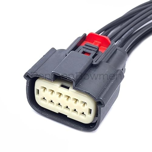 12Pin Molex Auto Licht Lampe Zündspule Sockel Elektronischer Stecker Kabelbaum Kompatibel mit F~rd Che~rlet Buick 33482-1201 33472-1201(12P Female) von Hwmsza