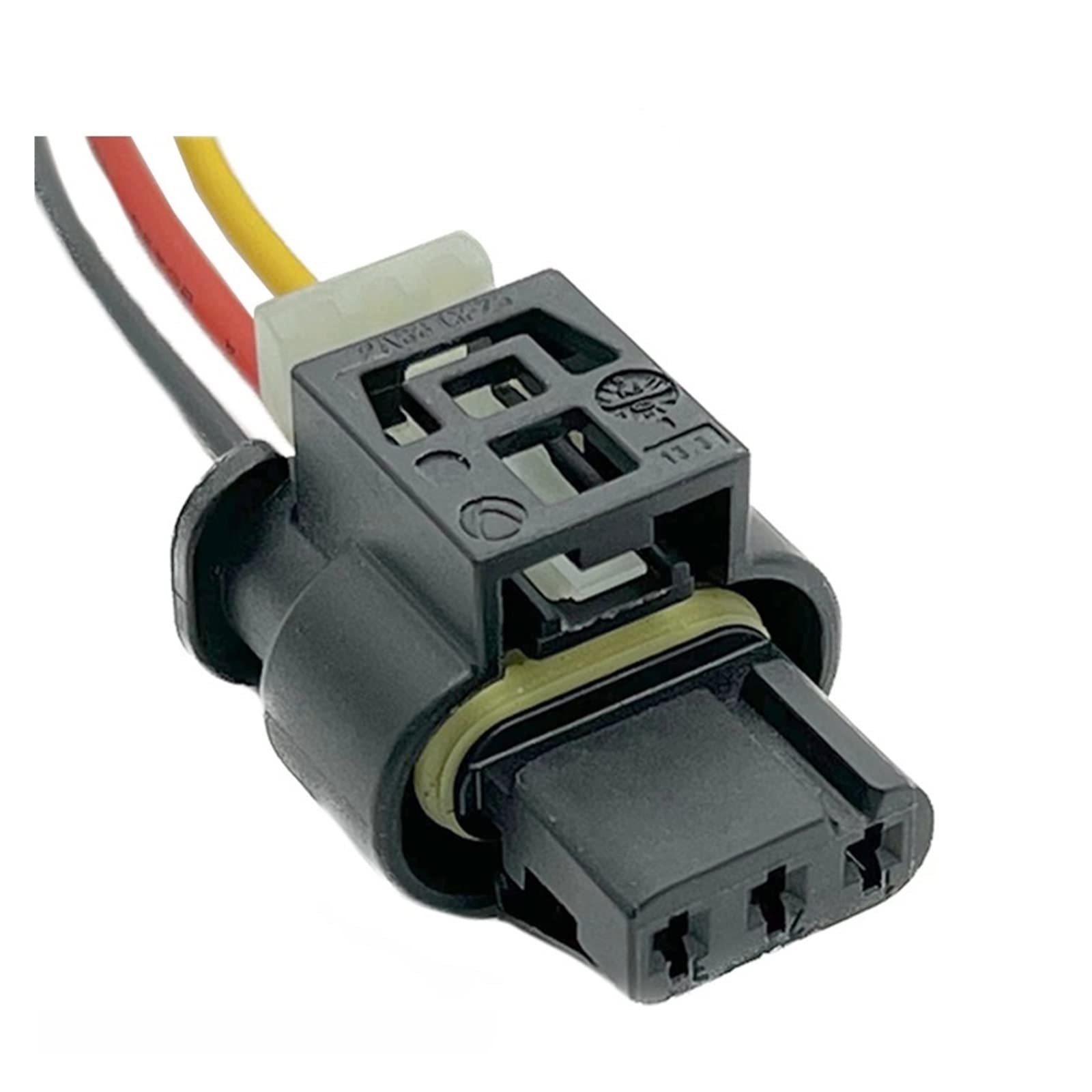 3-poliger Auto-Rückfahrradar-Nockenwellensensor-Stecker Kabelbaum Auto-Elektronikstecker 805-121-521 7615490-03 Kompatibel mit Mercedes Benz von Hwmsza