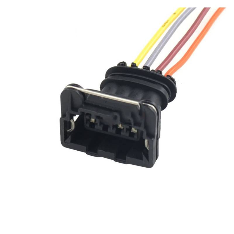 4 Pin Junior Power Timer Socket Plug O2 -Sensorzündungsspule Auto -Kabelbaumstecker mit Sauerstoff kompatibel DJ7042Y-3.5-21 282192-1 von Hwmsza