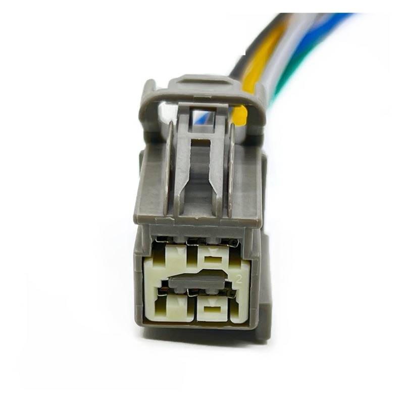 6 Pin Auto Rückfahrkamera Stecker Kabelbaum Elektronischer Stecker mit Kabel Kompatibel mit F~rd Mondeo 7283-6454-40(5Pcs with 15cm 18AWG) von Hwmsza