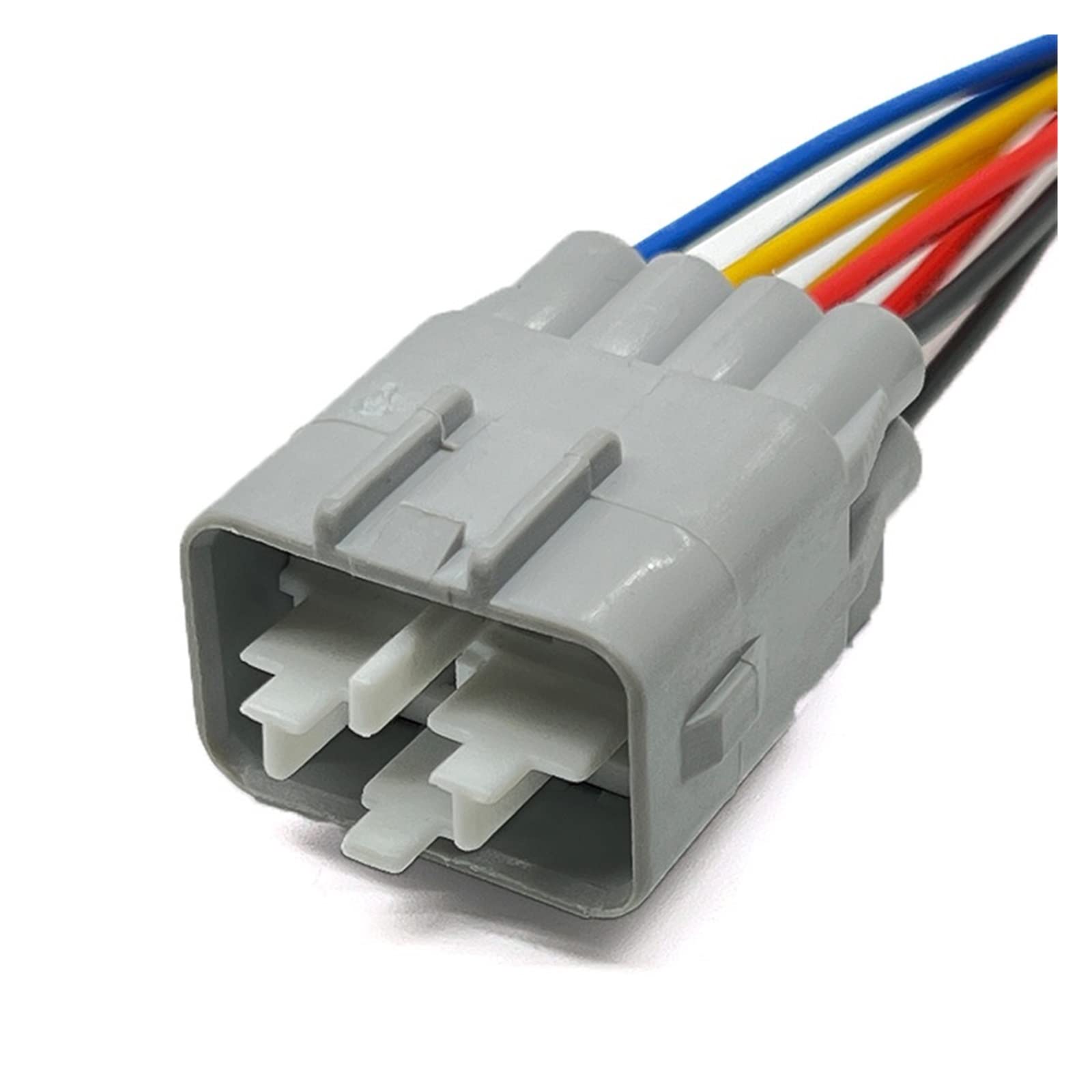 8 Pin Auto Rückfahrradar Montagestecker Kabelbaum PDC Elektronischer Stecker Kompatibel mit H~nda XRV CRV Toy~ta 7283–7080–40 7282–7080–40(8Pin Male) von Hwmsza