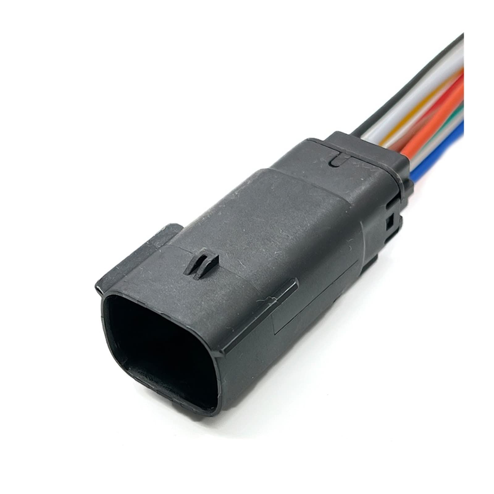 Molex 8-Pin Auto Elektrische Scheinwerfer Licht Steckdose Stecker Kabelbaum Motorstecker Kompatibel mit F~rd BUICK Che~rlet 33472-0801 33482-4801(8P Male,1 Set) von Hwmsza