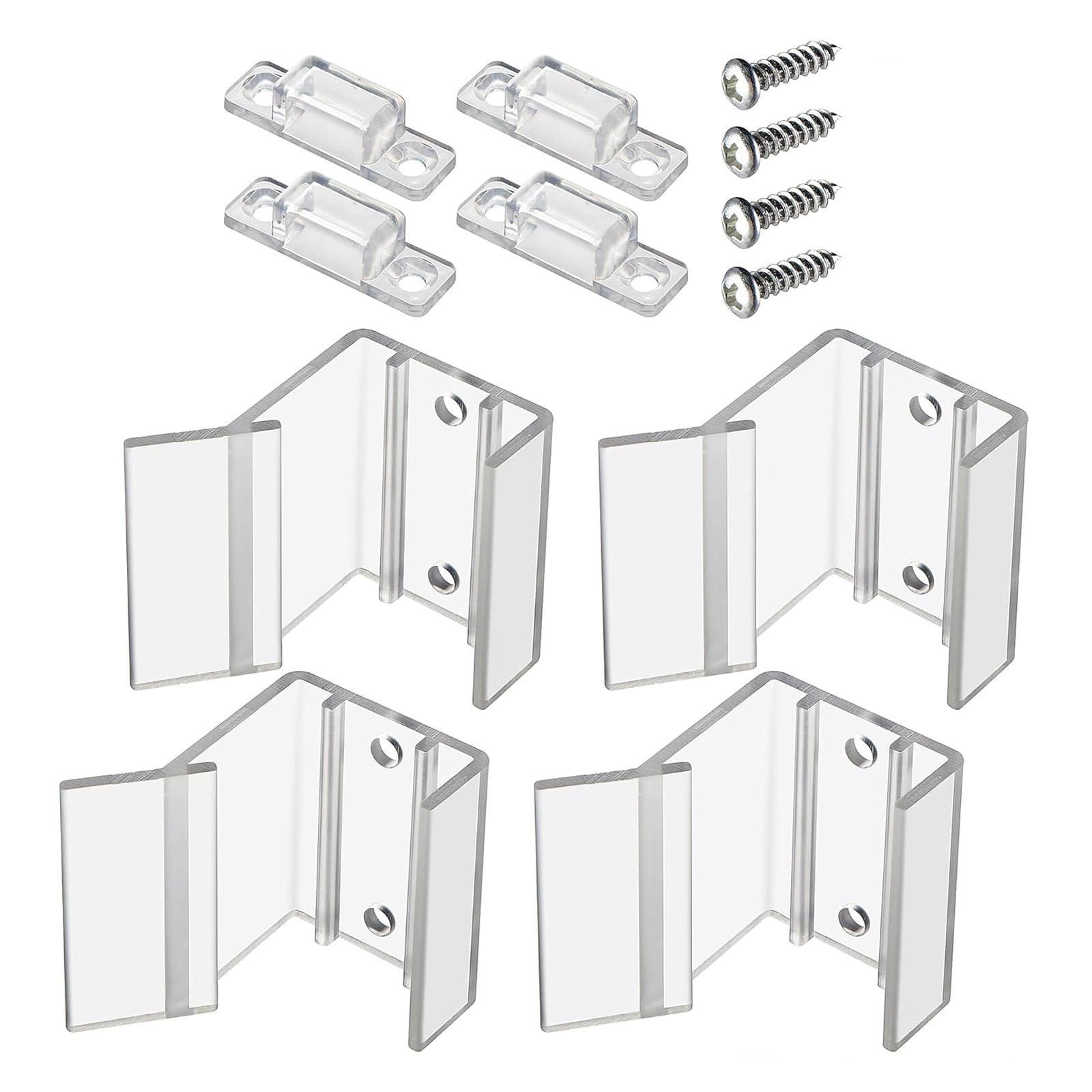 Hxyxbnhno Allgemeines Schiebetürriegel-Set, benutzerfreundliches Design, Camper, Innenausstattung, einfache Installation von Hxyxbnhno