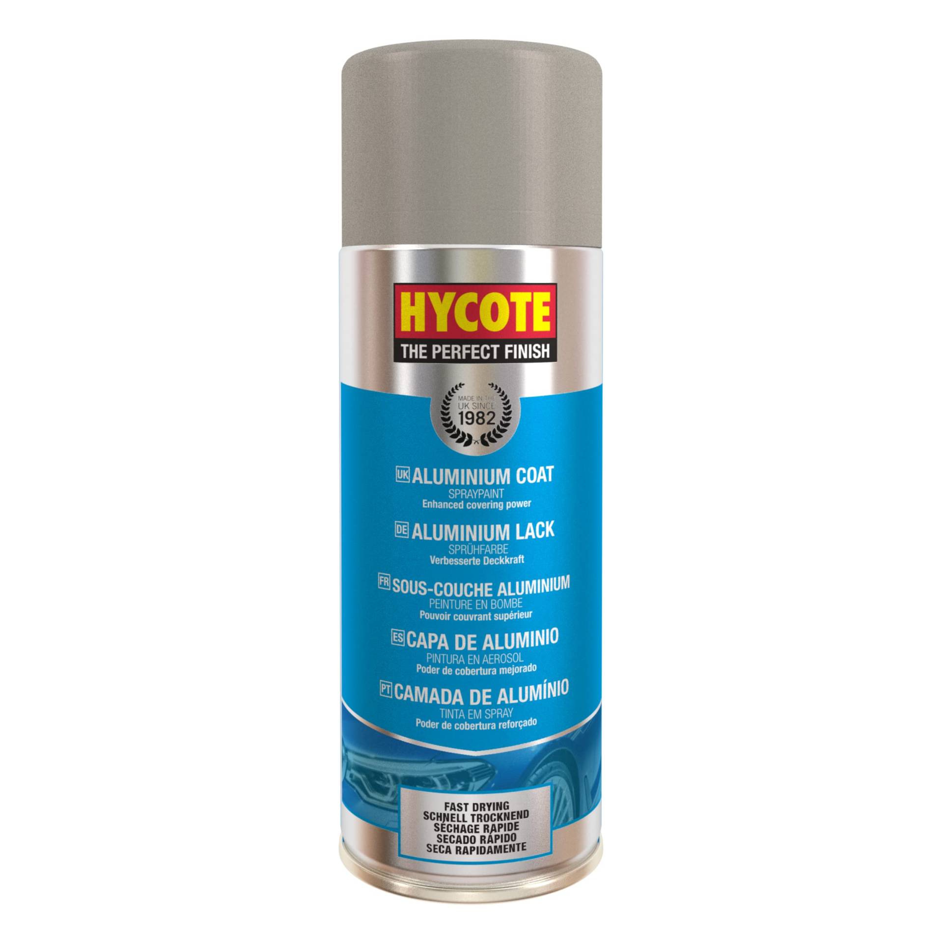 Hycote Aluminium Auto Finish , 400ml von Hycote