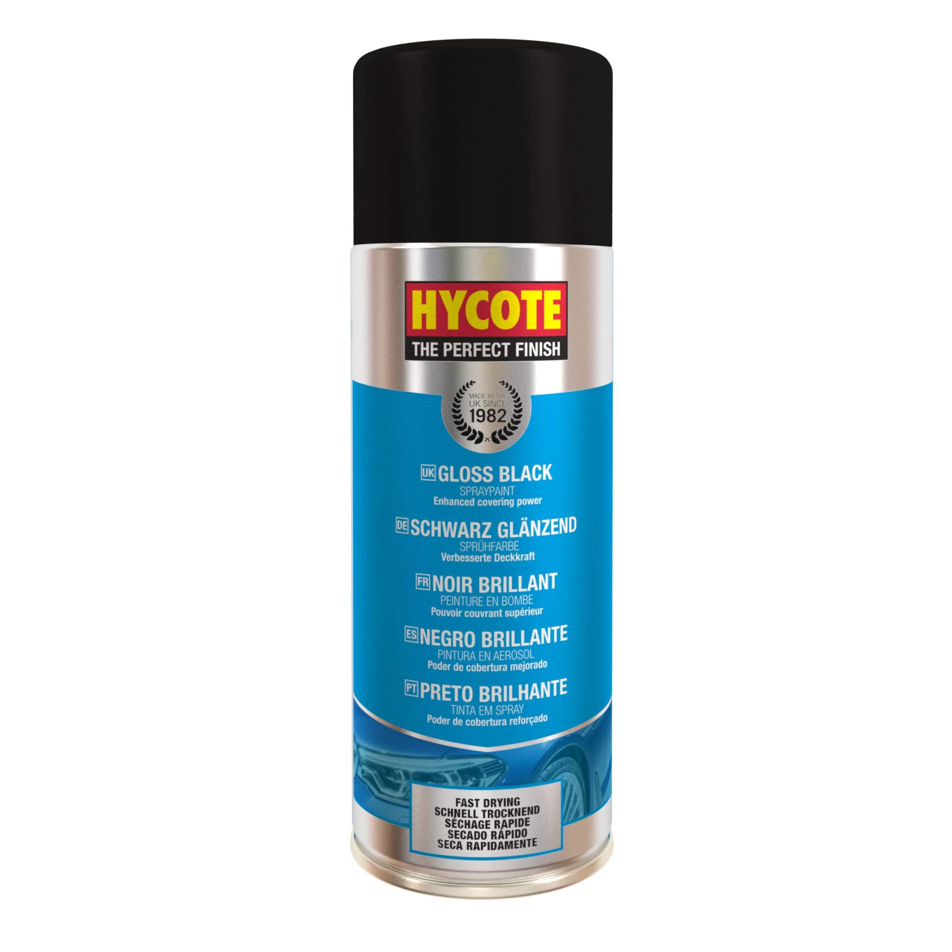 Hycote XUK0272 glänzend Schwarz , 400ml von Hycote