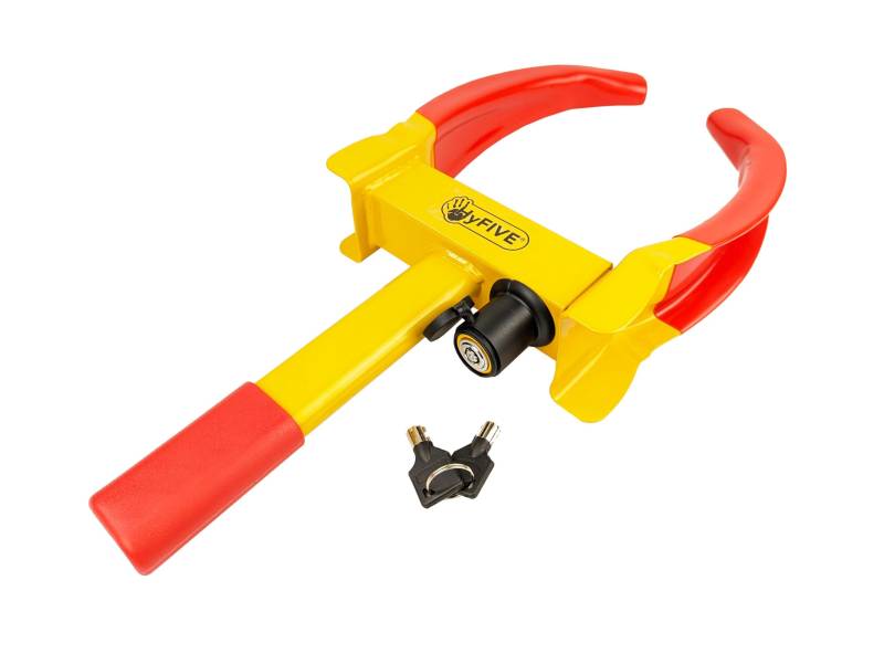 Hyfive-Wheel Clamp-Universal Trailer Sicherheit Caravan Lock - 2 Schlüssel von Hyfive