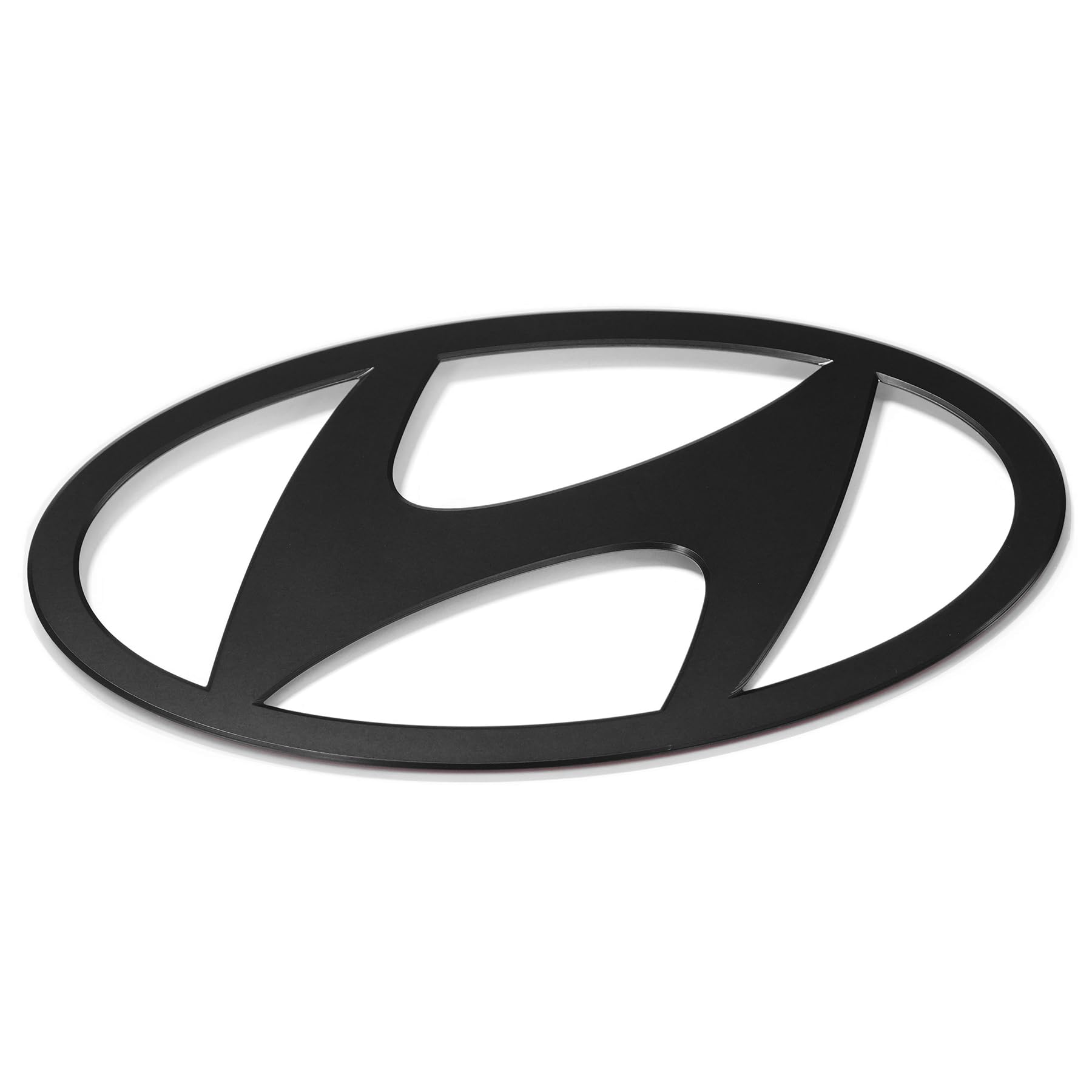 Hyundai 86305P6010 Logo Emblem Motorhaube, schwarz von Hyundai