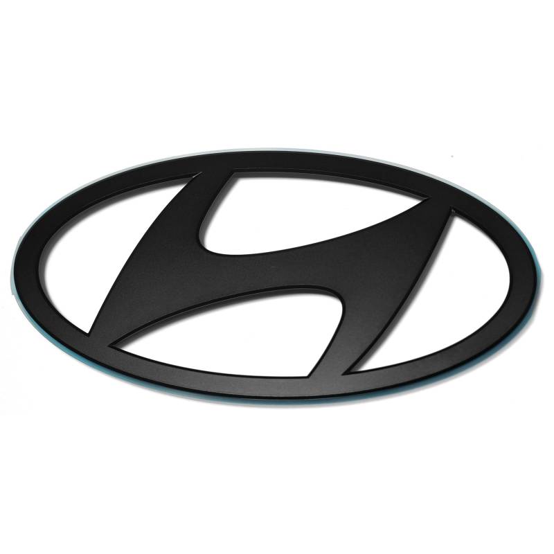 Hyundai 86305P6110 Logo Emblem Heckklappe schwarz von Hyundai