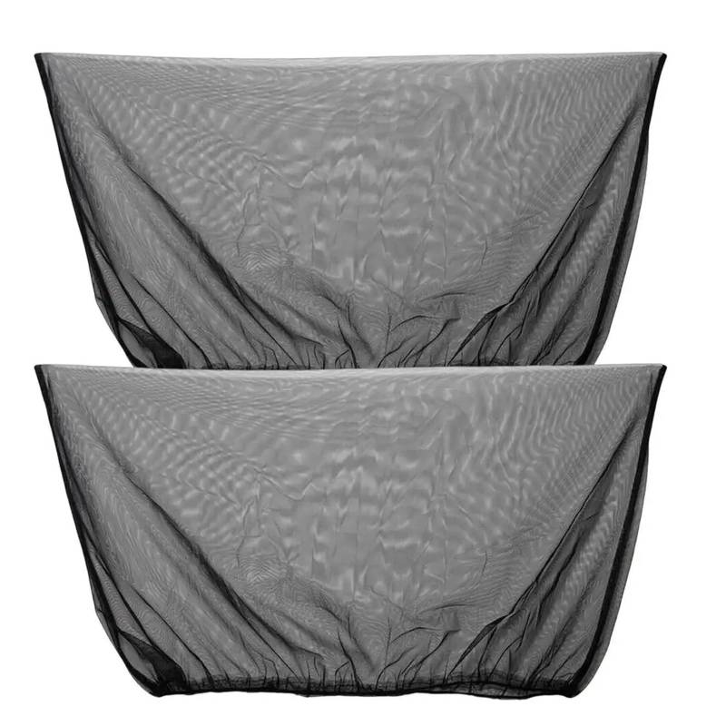 2Pcs Auto Sonnenschutz Vorhänge Seite Fenster Shades Auto Vorhänge Schutz Abweisend Moskito Mesh Net Sonnenschirm UV Sonnenblende(Car Rear Window) von Hyuwdai