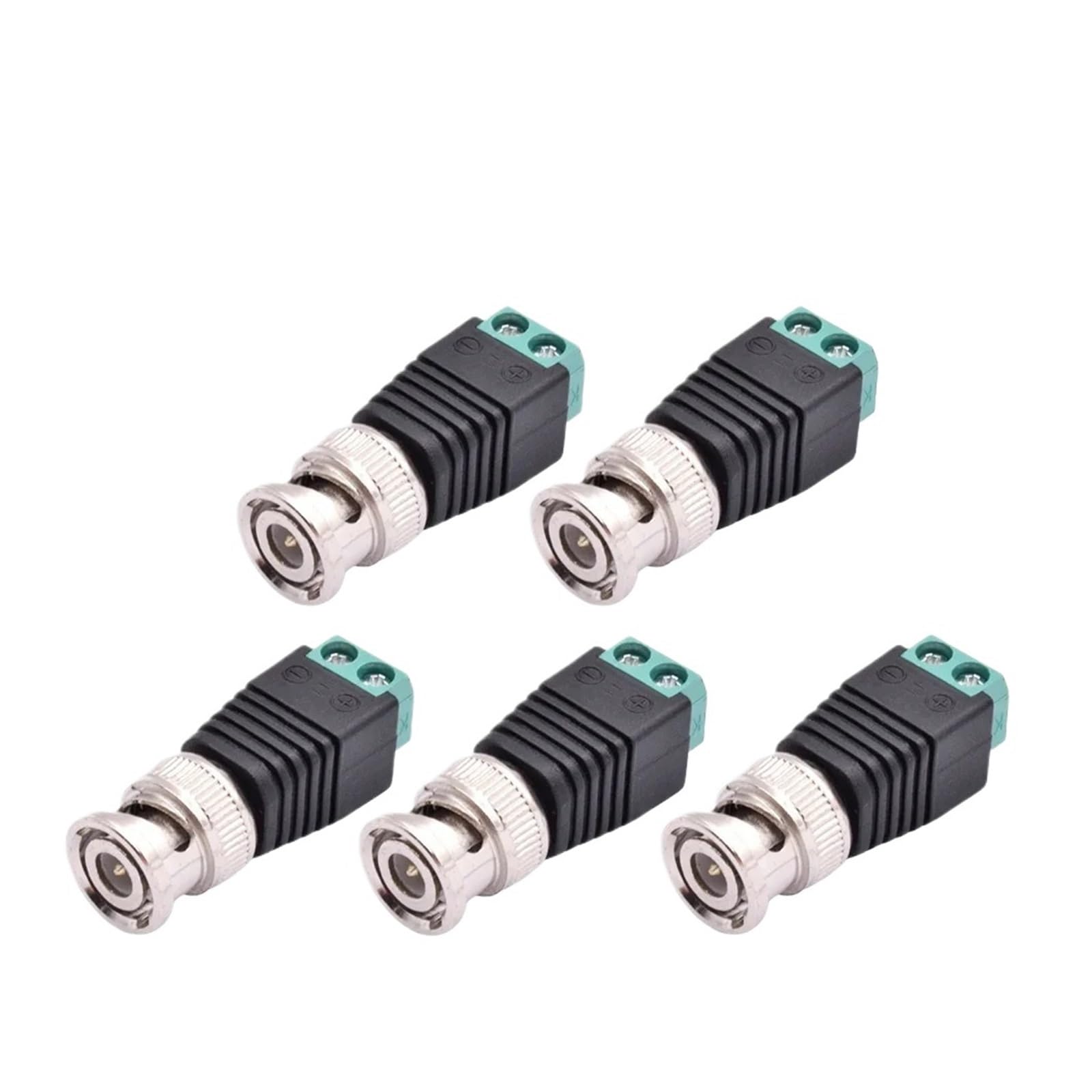 5/10 Stück Q9 männlich weiblich Schraube Stecker Buchse Stecker Adapter Terminal Überwachungskamera Audio Video TV (5 Stück männlich) von Hyuwdai