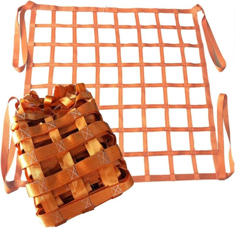 Hängendes Hebegepäcknetz, hängendes Hebenetz, elastisches Gepäcknetz, Gepäcknetz, schweres Frachtnetz, Cargo-Handling-Werkzeuge (3 x 3 m/Netz, 15 cm/Belastung 2,5 t) von HyyKjEU