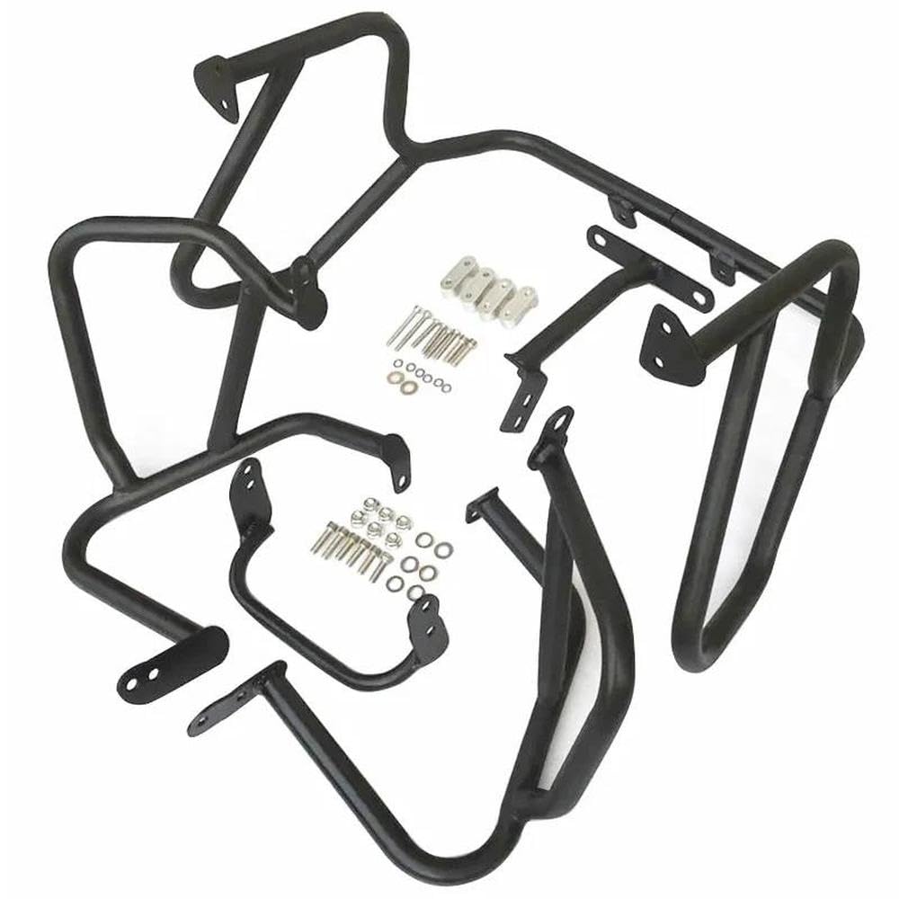 IBENZIGH Für BMW R1200 GS R1200GS 2014 2015 2016 2017 Motorrad Crash Bar Motor Schutz Abdeckung Tank Bar Stoßstange Rahmen Schutz Motorradzubehör(Black,1 Set) von IBENZIGH