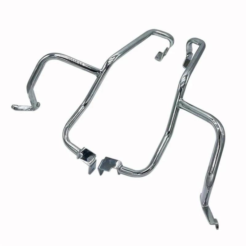 IBENZIGH Für BMW R18B R18TC R18 B 2020-2023 Motorrad Motor Schutz Seite Box Sattel Tasche Crash Bars Stoßstange Stunt Käfig Schutz Motorradzubehör(Chrome-R18B) von IBENZIGH