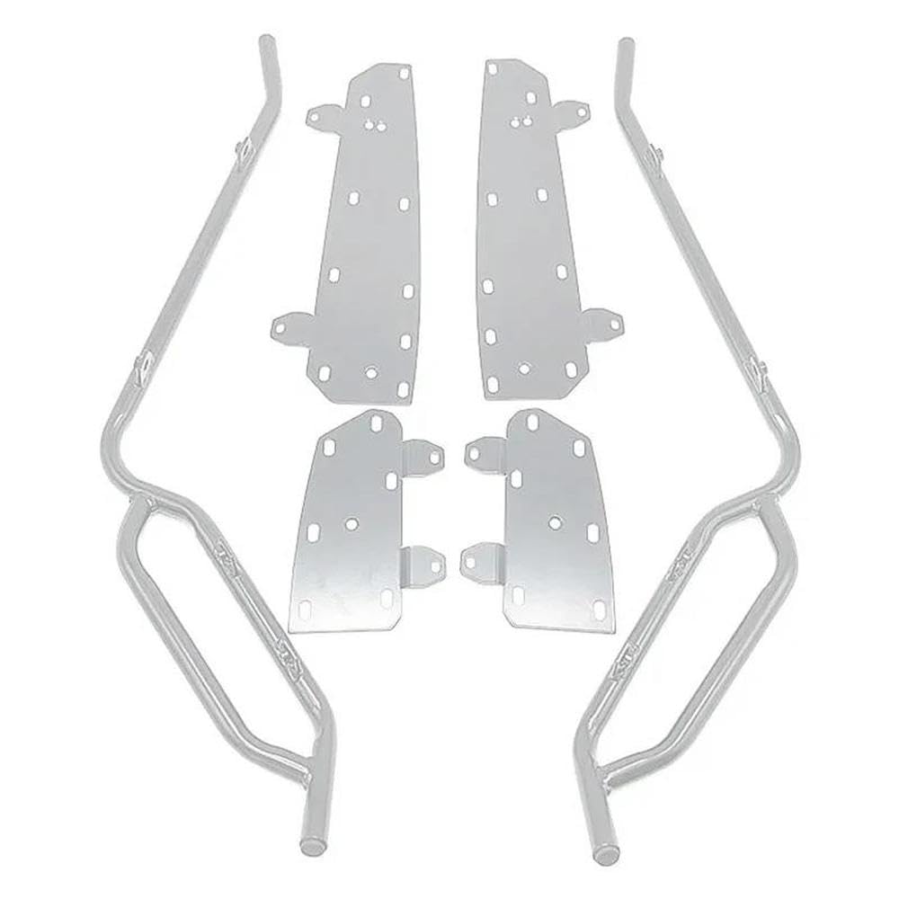 IBENZIGH Für Forza350 Für Forza 350 NSS350 2021-2023 Motorrad Motor Schutz Stoßstange Crash Bars Stunt Käfig Rahmen Schutz Motorradzubehör(Silver) von IBENZIGH