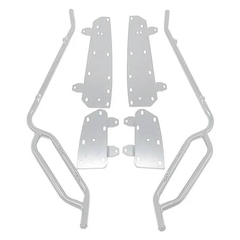 IBENZIGH Für Forza350 Für Forza 350 NSS350 2021-2023 Motorrad Motor Schutz Stoßstange Crash Bars Stunt Käfig Rahmen Schutz Motorradzubehör(Silver) von IBENZIGH