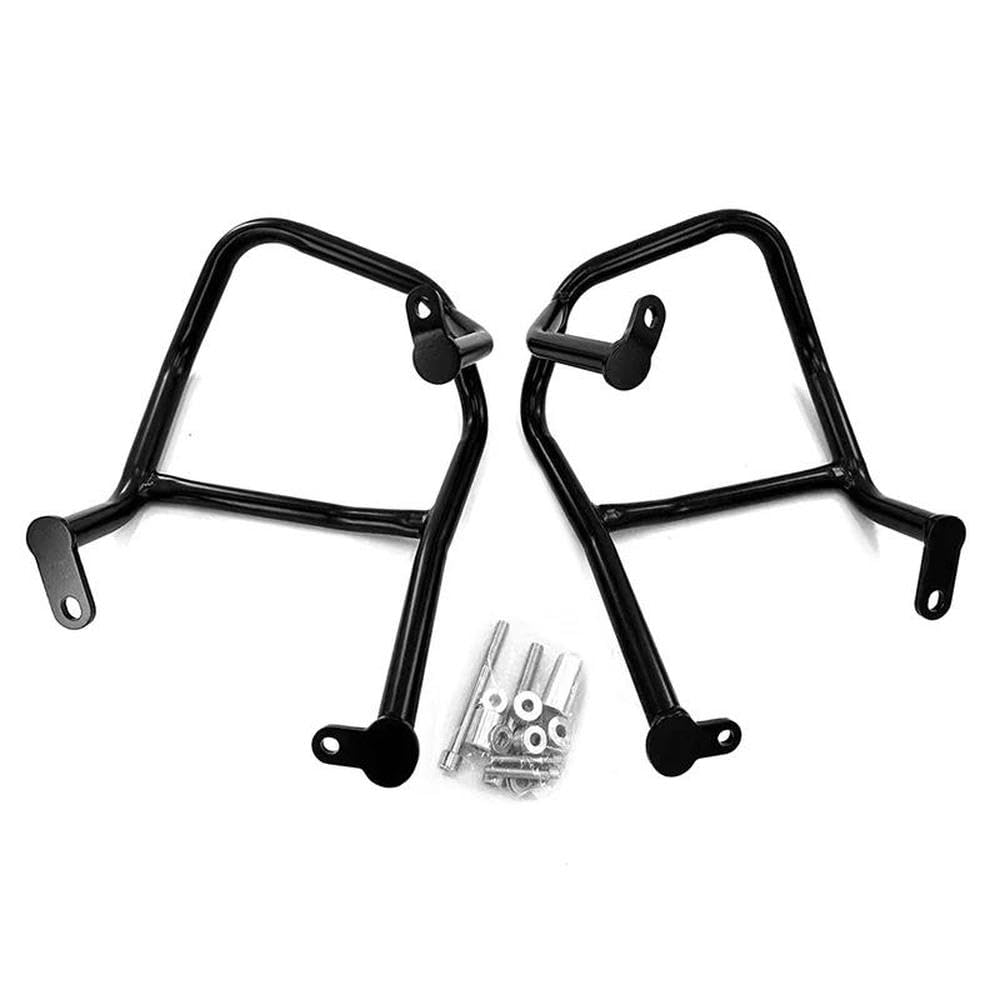 IBENZIGH Motorrad Crash Bars Motor Tank Schutz Bar Stoßstange Stunt Käfig Schutz Für BMW R1300GS R 1300 GS R 1300GS 2024 2023 Motorradzubehör(Black,Lower) von IBENZIGH