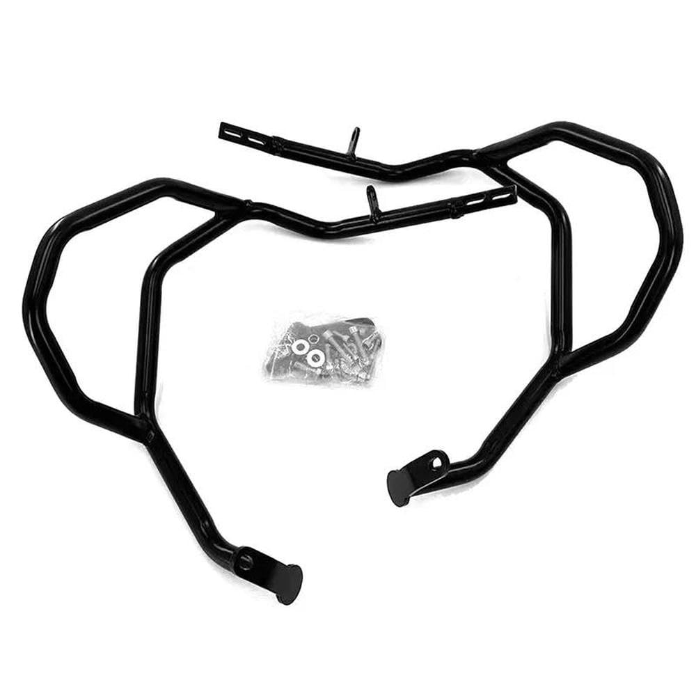 IBENZIGH Motorrad Crash Bars Motor Tank Schutz Bar Stoßstange Stunt Käfig Schutz Für BMW R1300GS R 1300 GS R 1300GS 2024 2023 Motorradzubehör(Black,Upper) von IBENZIGH