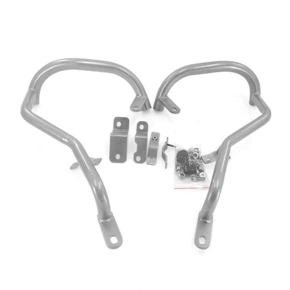 IBENZIGH Motorrad Für CTX700N CTX 700 N 2014-2019 Motor Schutz Crash Bar Stoßstange Autobahn Verkleidung Rahmen Schutz Motorradzubehör(Silver) von IBENZIGH