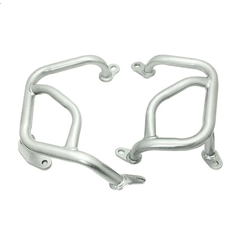 IBENZIGH Motorrad Oberen Unteren Motor Schutz Crash Bar Stoßstange Rahmen Für BMW F900XR F900R F 900R F 900XR F900 R/XR 2020 2021 Motorradzubehör(Silver,Lower) von IBENZIGH