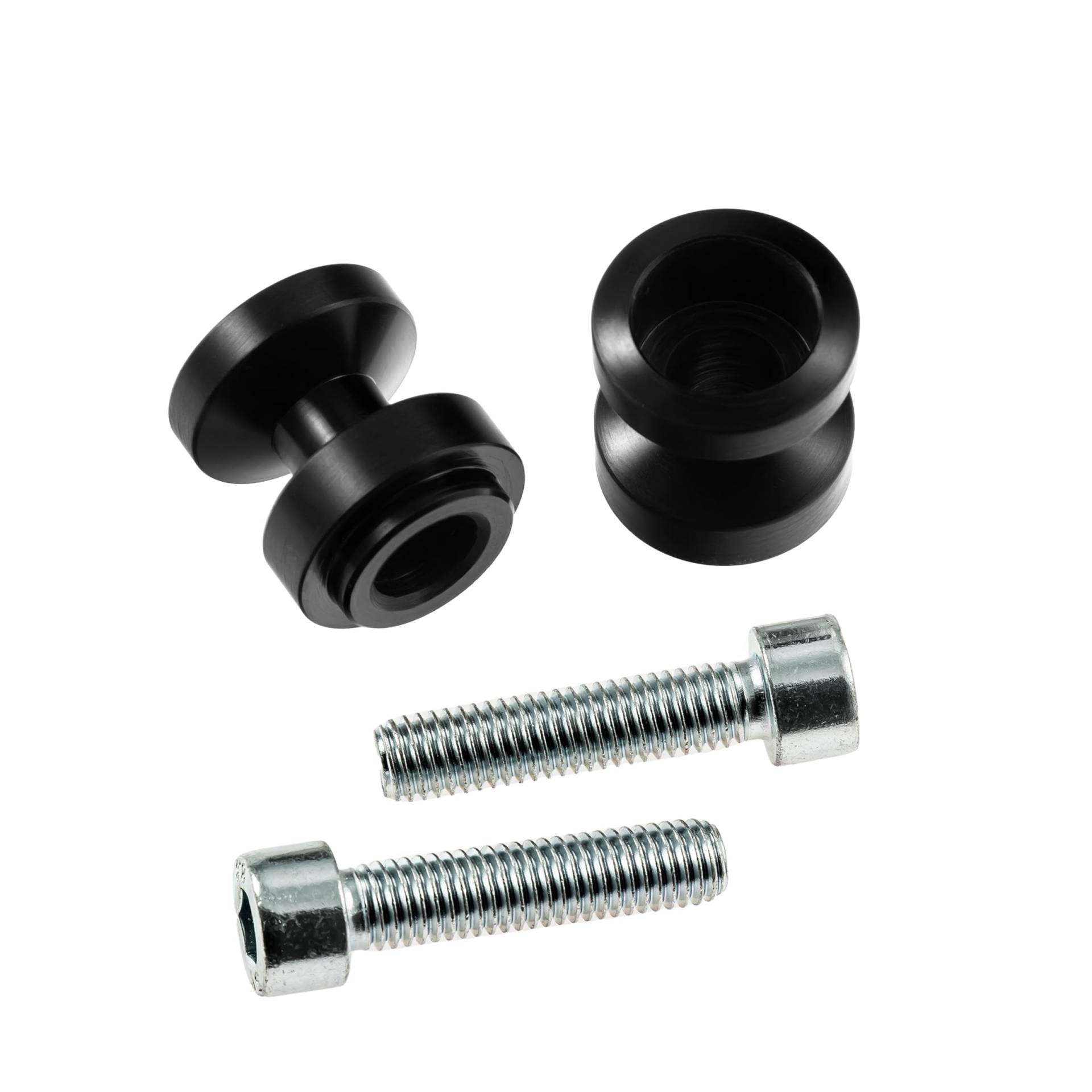 Bobbins / Racingadapter Ständeraufnahmen Schwingenschutz Schwingenadapter für Montageständer M10 schwarz von IBEX