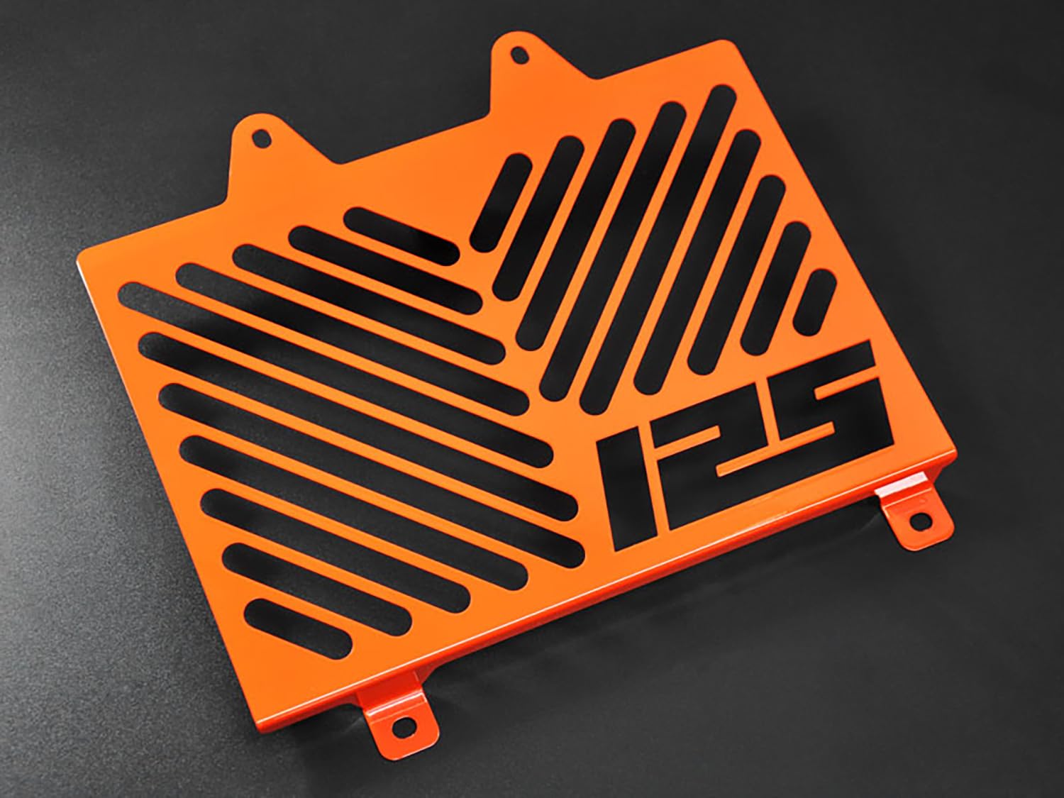 IBEX 10001724 Kühlerabdeckung Wasserkühler Kühlergrill Kühlerschutz Kühlergitter Kühlerschutzgitter Kühlerverkleidung orange Design Logo von IBEX