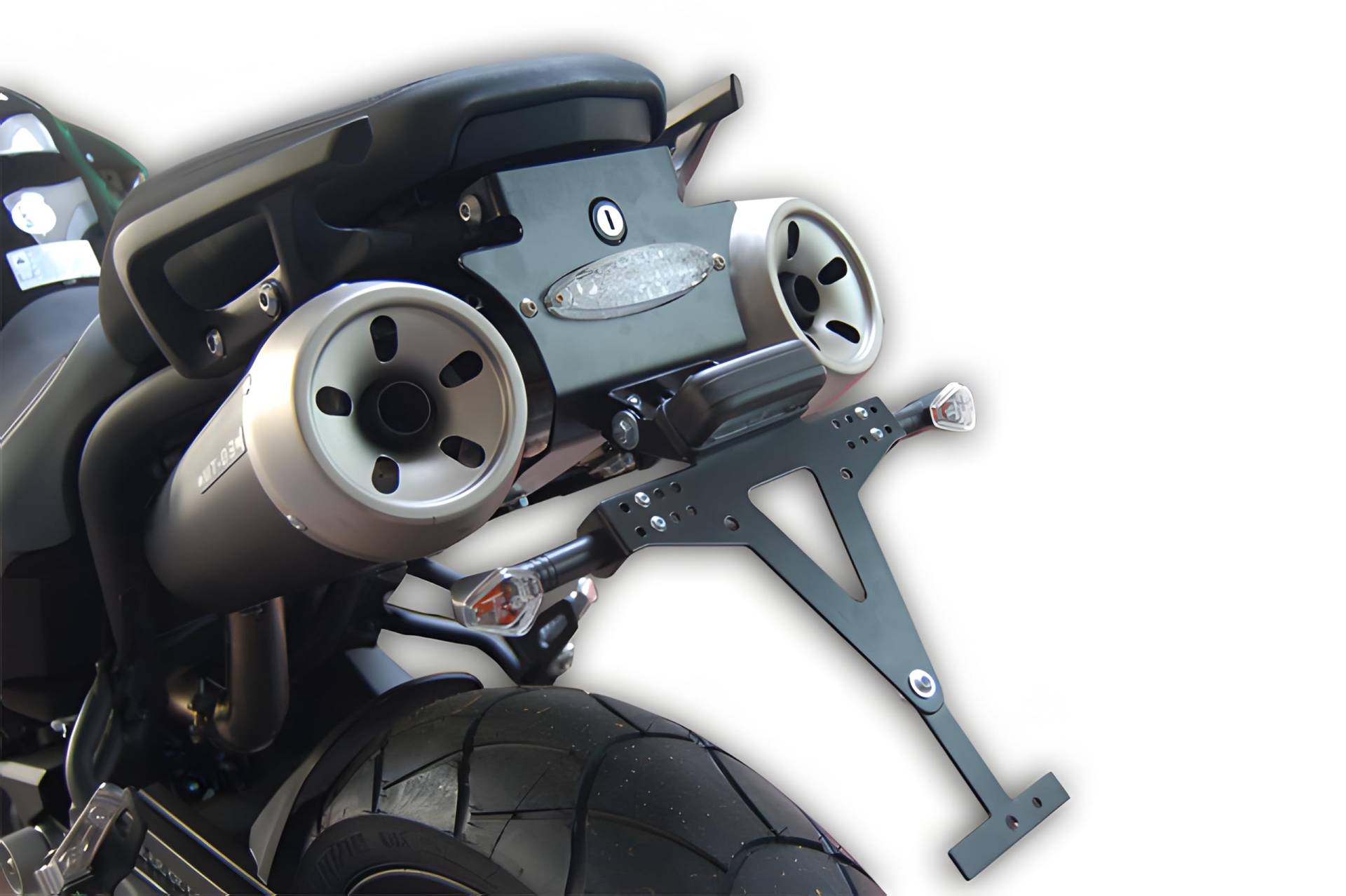 kompatibel mit: Yamaha MT-03 BJ 2006-14 Kennzeichenhalter Kennzeichenträger Nummernschild Halter/Halteplatte von IBEX