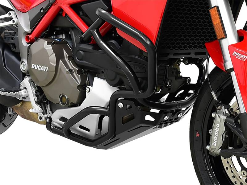 kompatibel mit: Ducati Multistrada 1200 BJ 2015-17 Motorschutz Unterfahrschutz Bugspoiler schwarz IBEX von IBEX