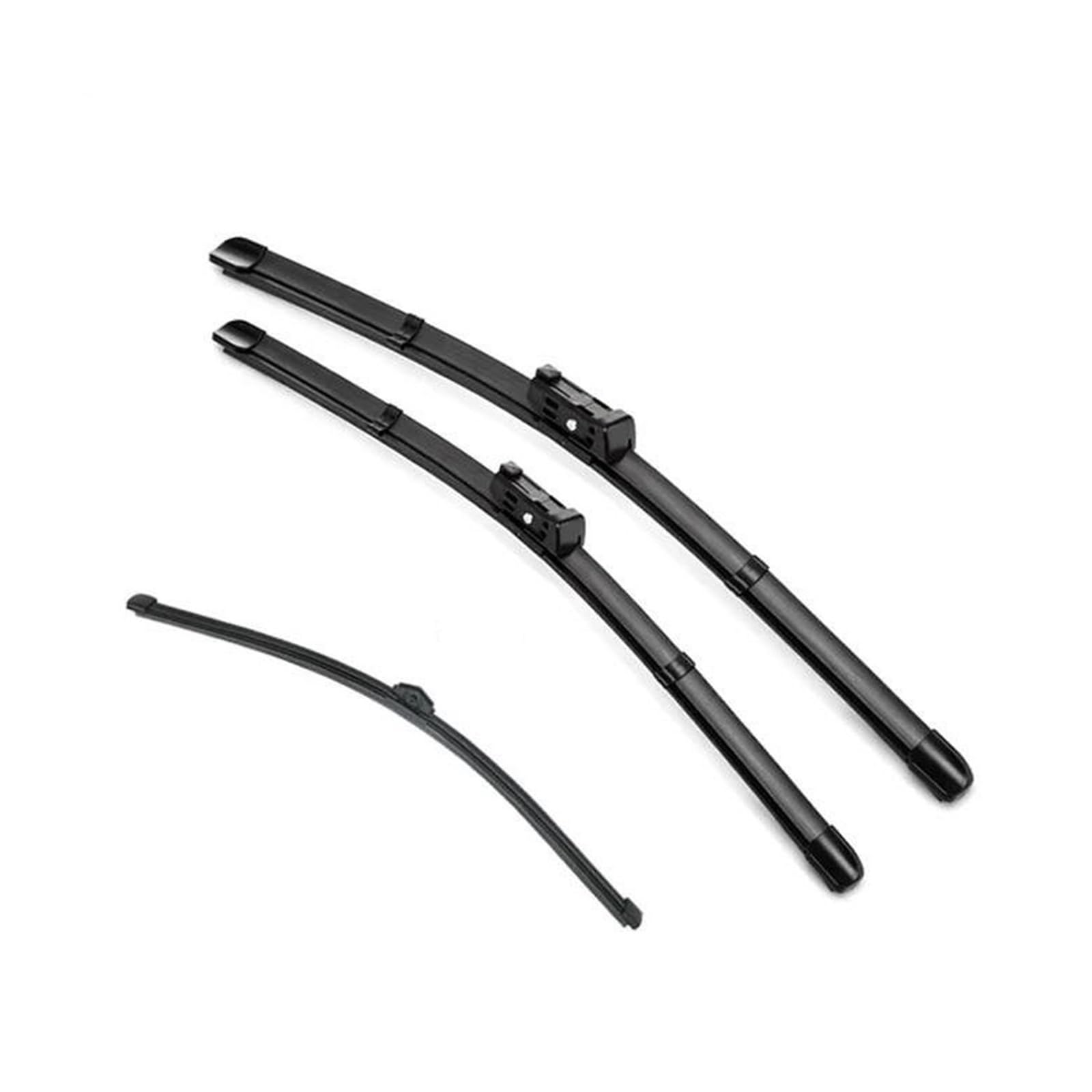 Auto Wischer Für Q2 2016 2017 2018 2019 2020 Auto Windschutzscheibe Windschutz Fenster Vorne Und Hinten Wischer Blades Set 24 "+ 19" + 13" Zubehör(Rechtslenker) von IBNA