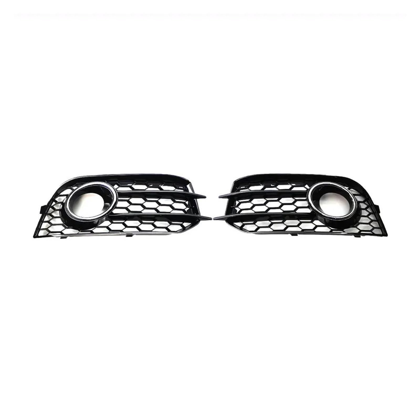 IBNA Nebelscheinwerferlampe For A1 8X 2010-2014 Car Fog Light Lamp Cover Honeycomb Mesh Hex Front Grille Grill 8X0807681A 8X0807682A von IBNA