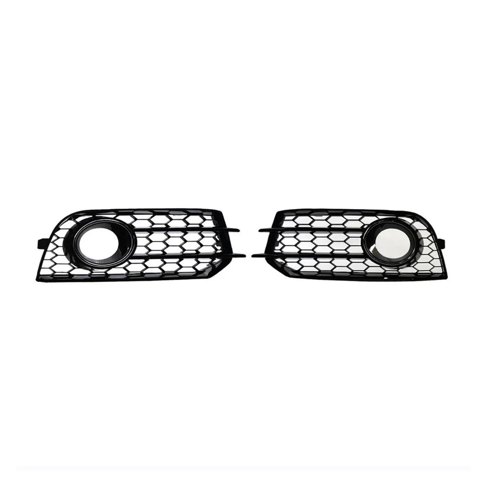 IBNA Nebelscheinwerferlampe For A1 8X 2010-2014 Car Honeycomb Mesh Hex Front Grille Grill Fog Light Lamp Cover 8X0807681A 8X0807682A von IBNA