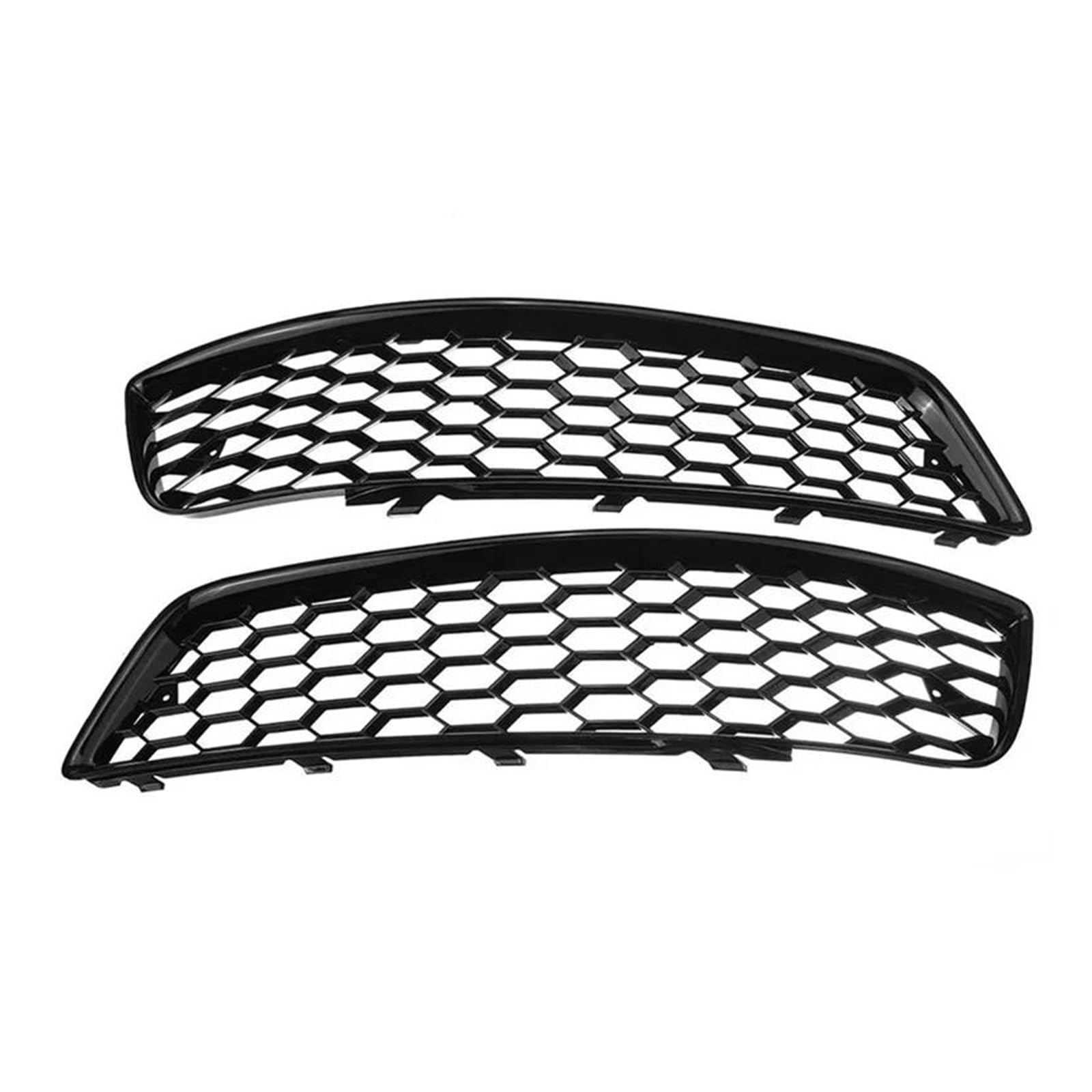 IBNA Nebelscheinwerferlampe For A3 8P 2009-2013 2PCS Car Front Bumper Fog Light Mesh Grille 8P0807682D Fog Lamp Honeycomb Grille Covers von IBNA