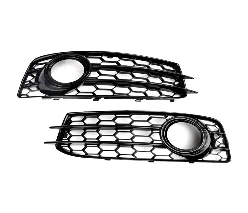 IBNA Nebelscheinwerferlampe For A3 8P S-Line 2009 2010 2011 2012 Honeycomb Front Bumper Fog Light Grill Cover von IBNA