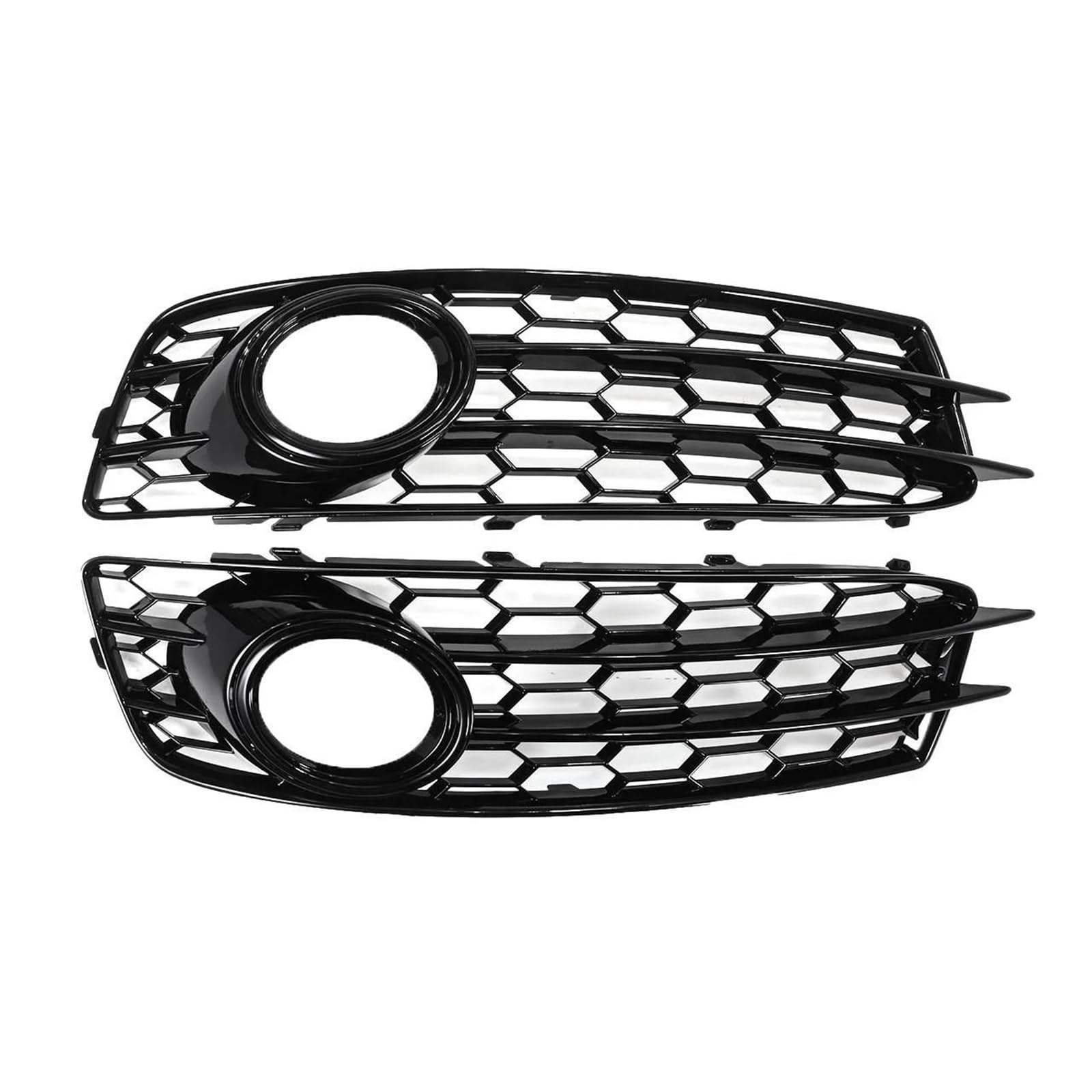 IBNA Nebelscheinwerferlampe For A3 8P S-Line 2009-2012 1 Pair Car Front Bumper Fog Light Mesh Grille Fog Lamp Honeycomb Grille Covers von IBNA