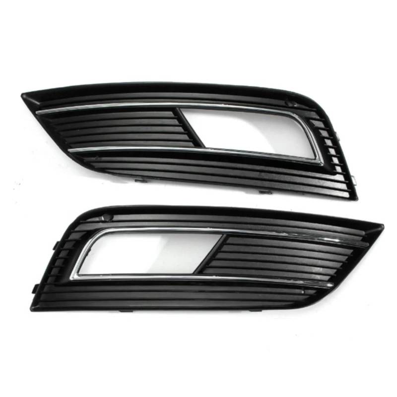 IBNA Nebelscheinwerferlampe For A4 B8 For Quattro 2012 2013 2014 2015 Facelift Pair Car Front Bumper Fog Light Grill Grille Fog Lamp Cover Grill 8K0807681K von IBNA